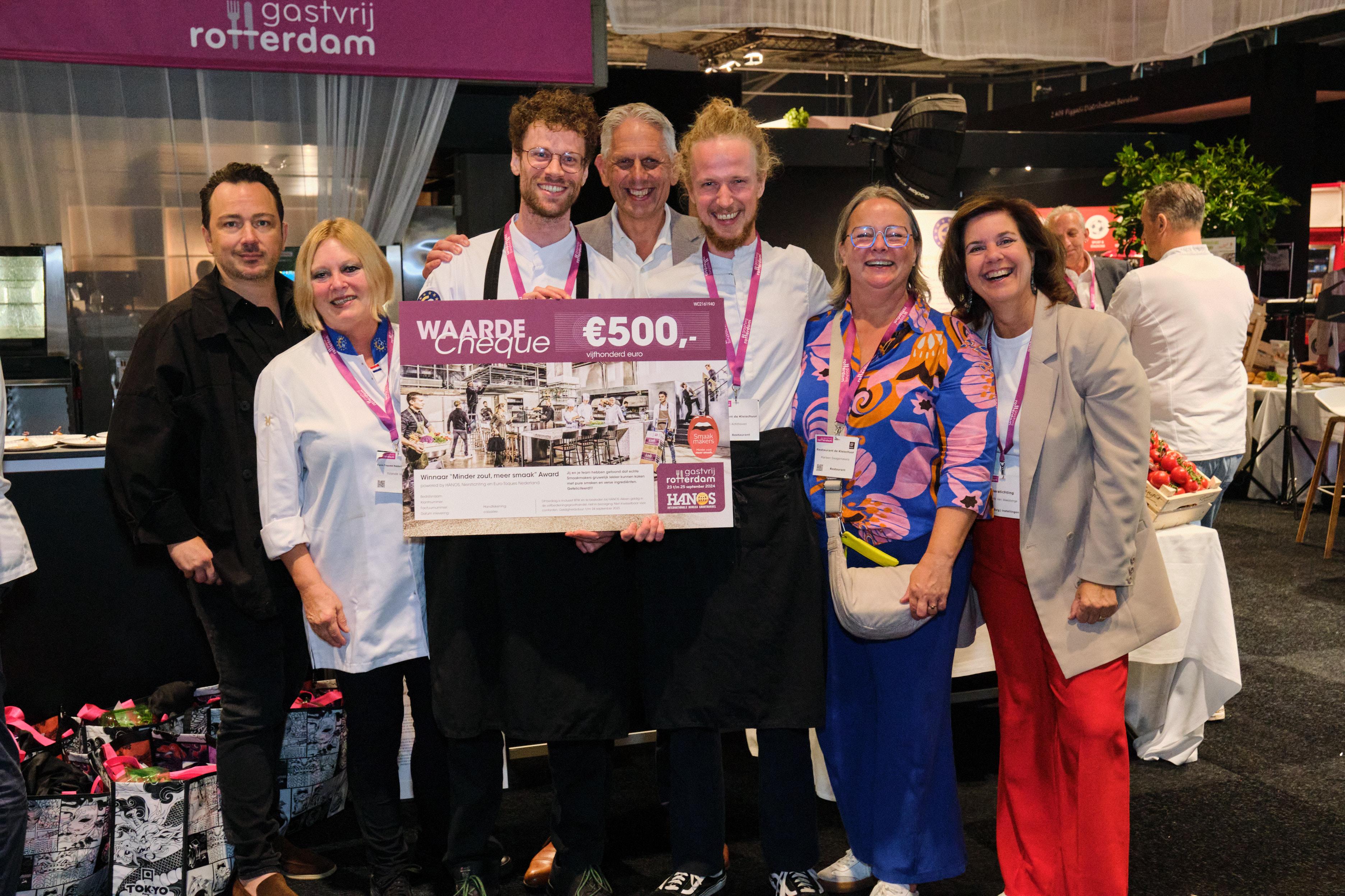 Bieko Rindt restaurant De Kleischuur Gouda wint de "Minder Zout, Meer Smaak Award” 2024 Bieko Rindt restaurant De Kleischuur Gouda wint de "Minder Zout, Meer Smaak Award” 2024