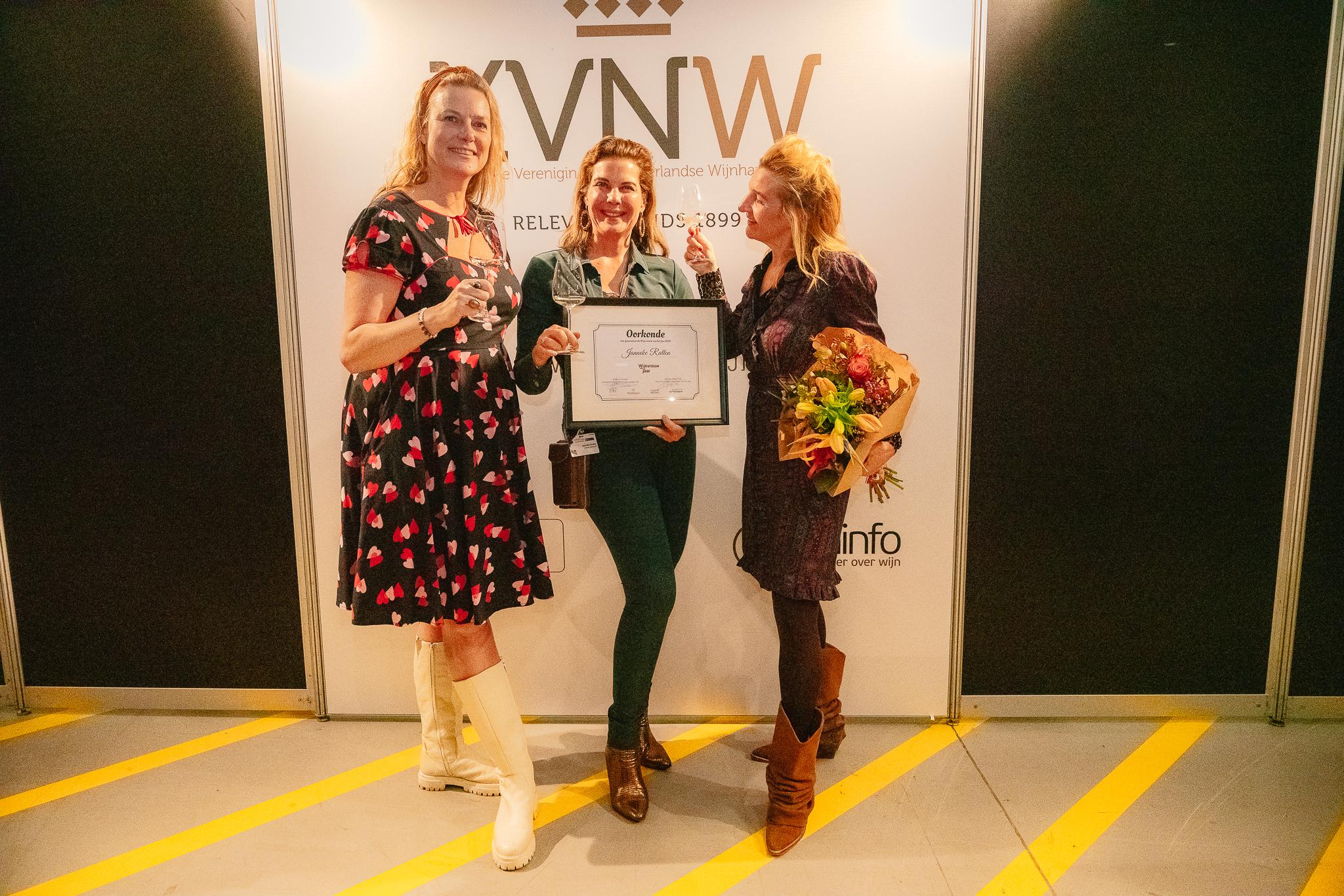 wijnvrouw Eerste nominatie Wijnvrouw van het Jaar 2025 is voor Janneke Rutten
