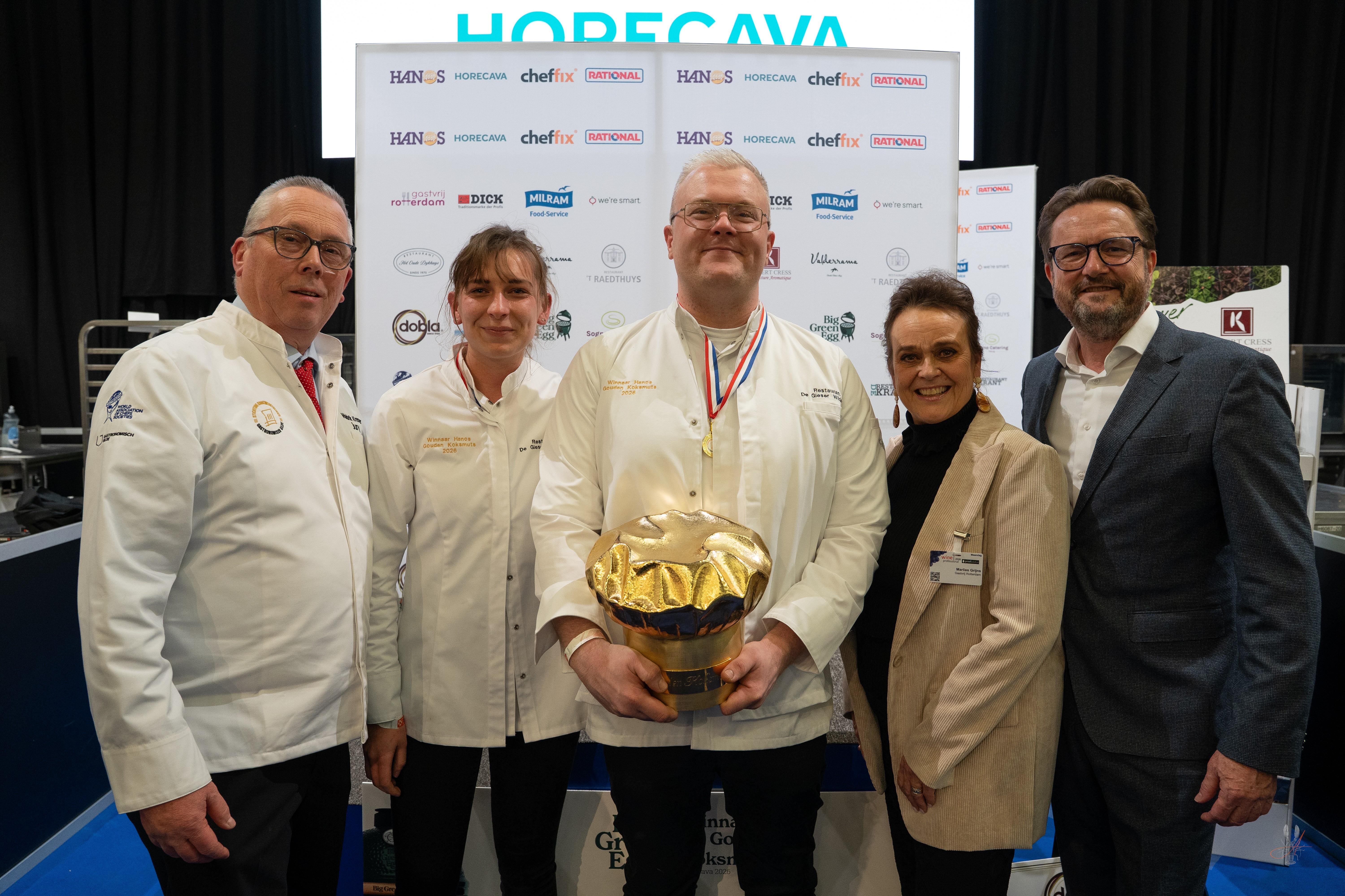 Restaurant De Gieser Wildeman wint HANOS Gouden Koksmuts 2026 Restaurant De Gieser Wildeman wint HANOS Gouden Koksmuts 2026